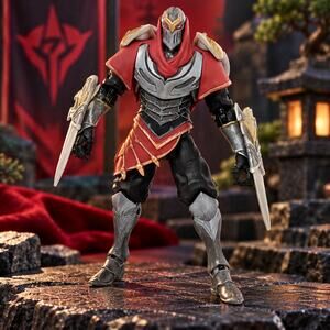 League of Legends Zed Riot Games Action Figure 7" 2012